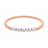 Unique Apricot Beaded Bracelets 407M