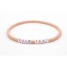 Unique Apricot Beaded Bracelets 407N