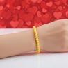 Unique Yellow Beaded Bracelets 406A