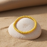 Unique Yellow Beaded Bracelets 406A