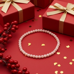 Unique Apricot Beaded Bracelets 407A