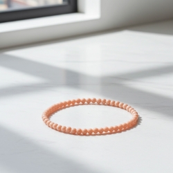 Unique Apricot Beaded Bracelets 407A