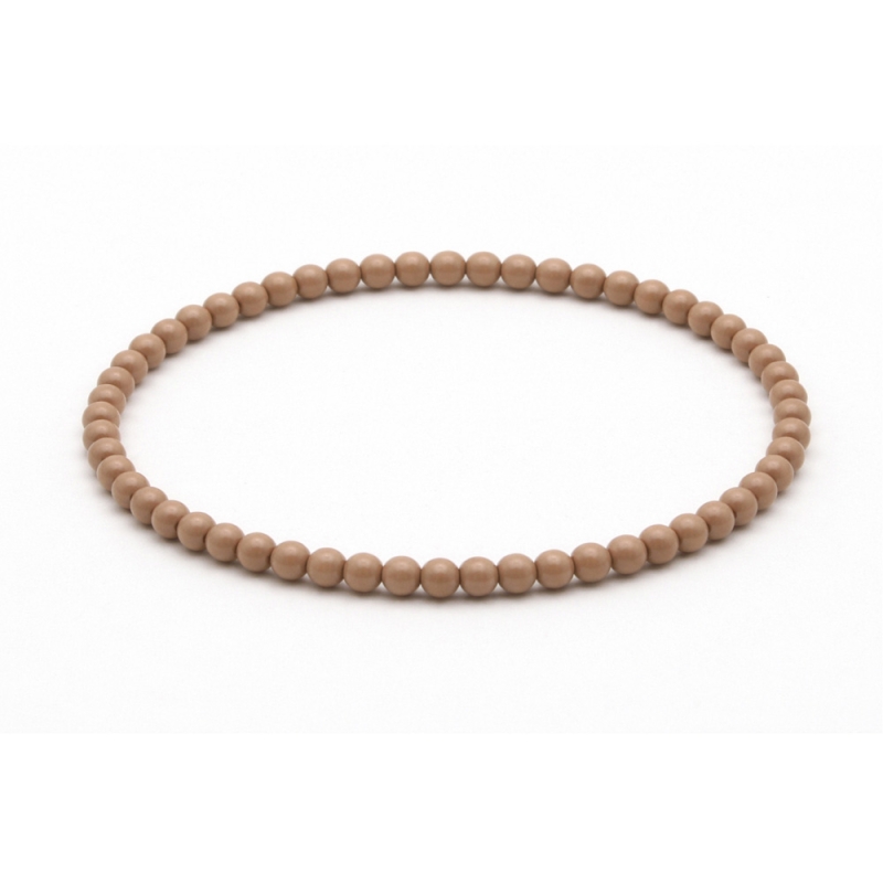 Unique Taupe Beaded Bracelets 410A