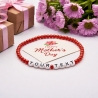 Unique Reddish Metallic Beaded Bracelets 409M