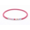 Unique Pink Beaded Bracelets 415N