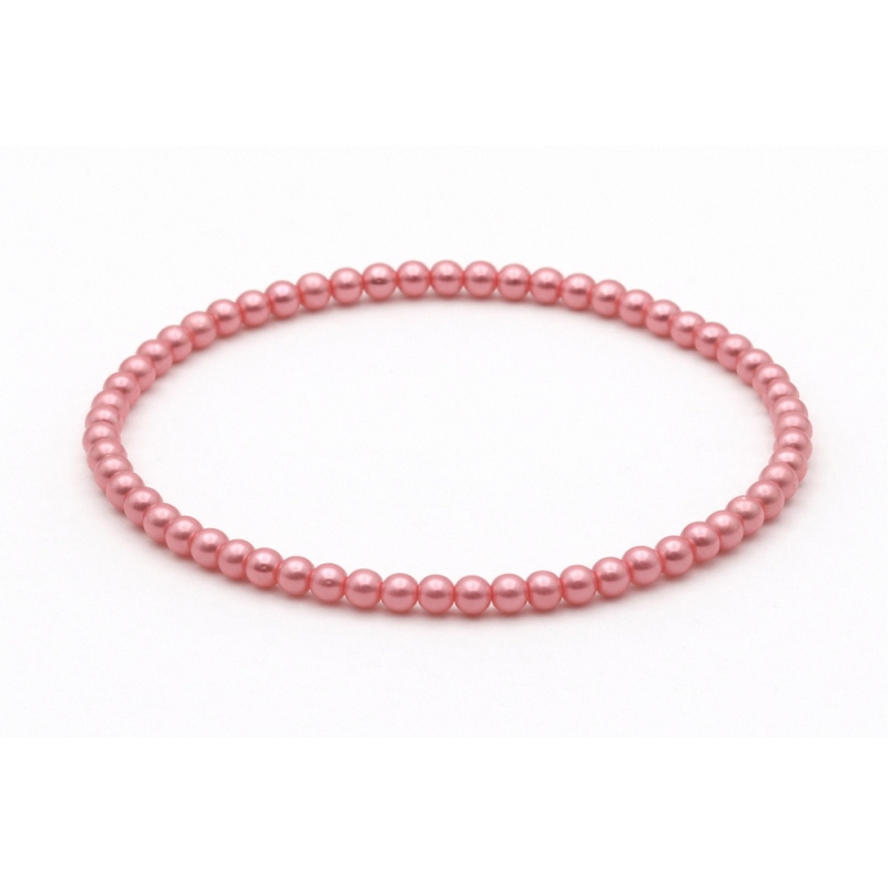 Unique Rose Metallic Beaded Bracelets 416A