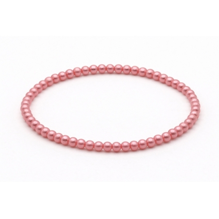 Unique Rose Metallic Beaded Bracelets 416A