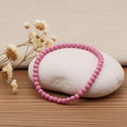 Unique Soft Pink Beaded Bracelets 414A