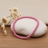 Unique Soft Pink Beaded Bracelets 414A