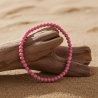 Unique Soft Pink Beaded Bracelets 414A