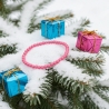 Unique Pink Beaded Bracelets 415A