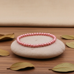 Unique Rose Metallic Beaded Bracelets 416A