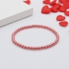 Unique Rose Metallic Beaded Bracelets 416A