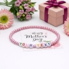 Unique Rose Metallic Beaded Bracelets 416N