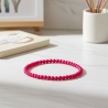 Unique Fuchsia Beaded Bracelets 417A