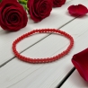 Unique Red Beaded Bracelets 418A