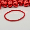 Unique Red Beaded Bracelets 418A