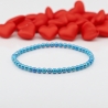 Unique Pearl Light Blue Beaded Bracelets 420A