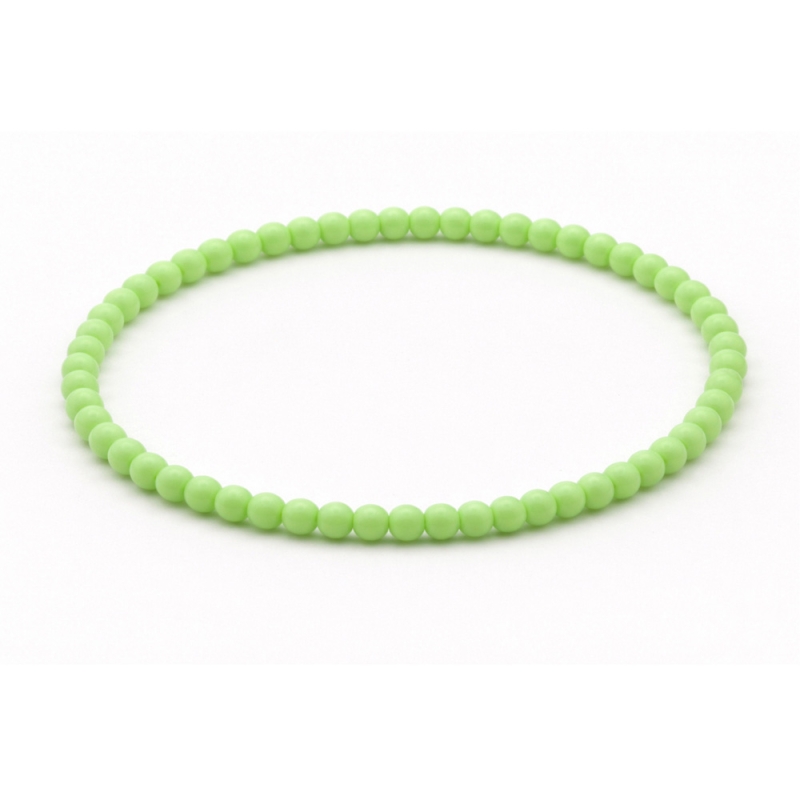 Unique Light Green Beaded Bracelets 425A