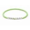 Unique Light Green Beaded Bracelets 425M