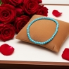 Unique Blue Beaded Bracelets 423A