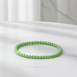 Unique Light Green Beaded Bracelets 425A