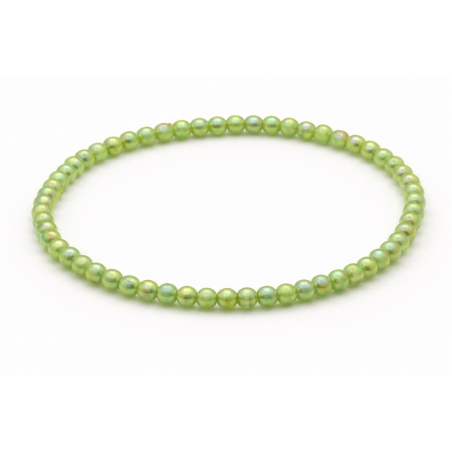 Unique Pearl Green Beaded Bracelets 426A