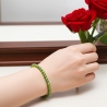Unique Pearl Green Beaded Bracelets 426A