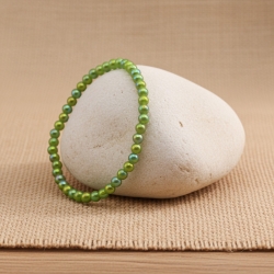 Unique Pearl Green Beaded Bracelets 426A