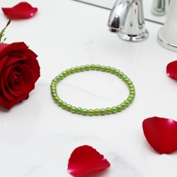 Unique Pearl Green Beaded Bracelets 426A