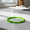 Unique Apple Green Beaded Bracelets 427A