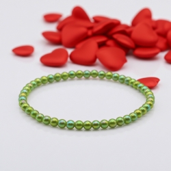Unique Pearl Green Beaded Bracelets 426A