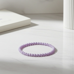 Unique Lavender Beaded Bracelets 430A