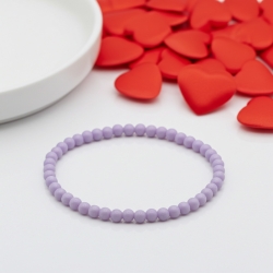 Unique Lavender Beaded Bracelets 430A
