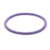 Unique Pearl Violet Beaded Bracelets 431A
