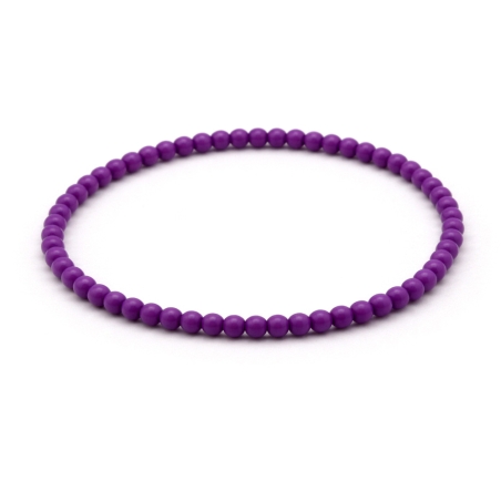 Unique Purple Beaded Bracelets 434A