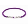 Unique Purple Beaded Bracelets 434M
