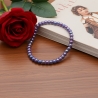 Unique Pearl Violet Beaded Bracelets 431A