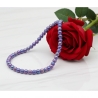 Unique Pearl Violet Beaded Bracelets 431A
