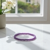 Unique Pearl Purple Beaded Bracelets 432A