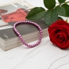 Unique Violet Beaded Bracelets 433A