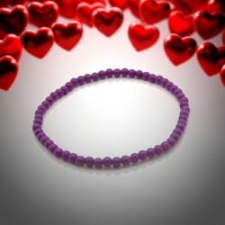 Unique Purple Beaded Bracelets 434A