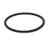 Unique Black Beaded Bracelets 439A