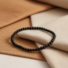 Unique Black Beaded Bracelets 439A