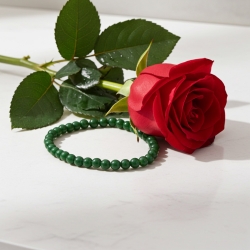 Unique Dark Green Beaded Bracelets 436A