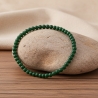 Unique Dark Green Beaded Bracelets 436A