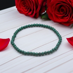 Unique Metallic Teal Beaded Bracelets 437A