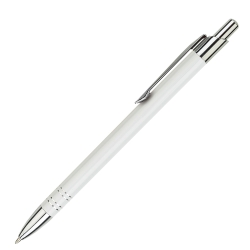 Personalised Bond white stylus pen with custom laser engraving
