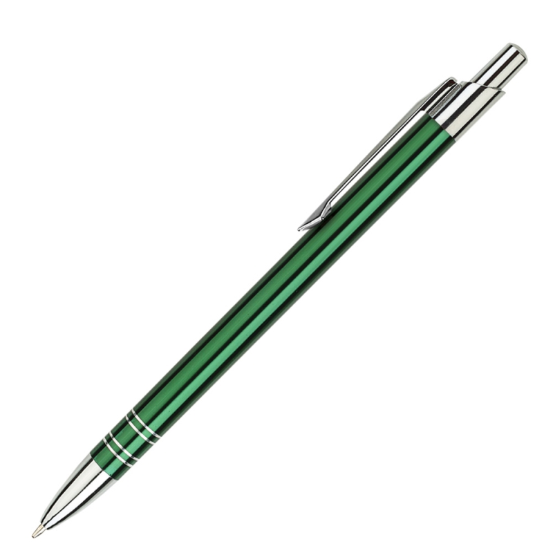 Personalised Bond dark green stylus pen with custom laser engraving