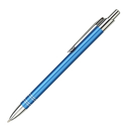 Personalised Bond blue stylus pen with custom laser engraving